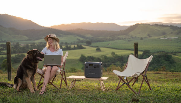 bluetti ac180 power station for camping