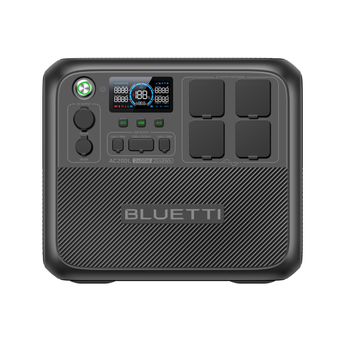 [Phased Out] BLUETTI AC200L Portable Power Station | 2,400W 2,048Wh