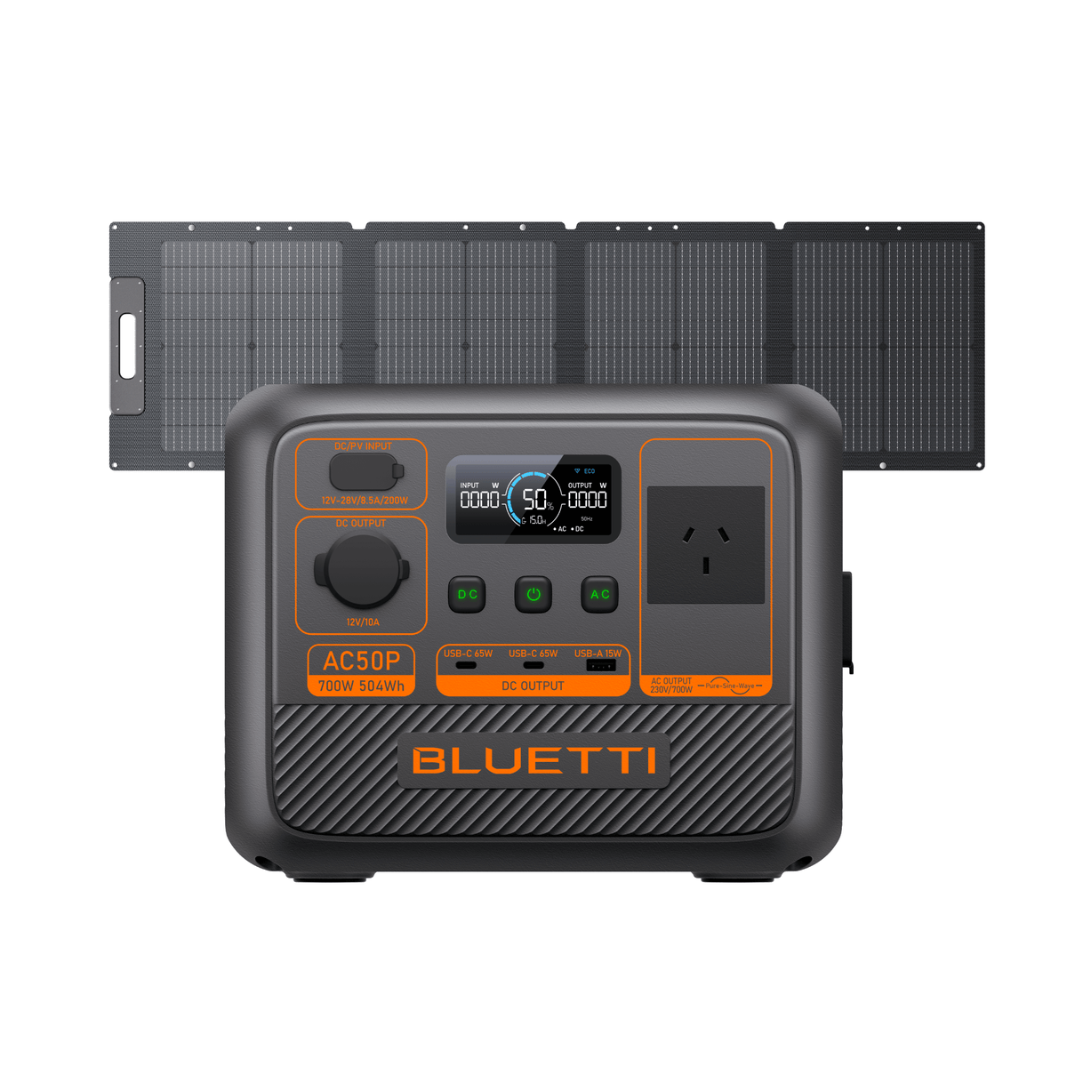 BLUETTI AC50P Portable Power Station | 700W 504Wh
