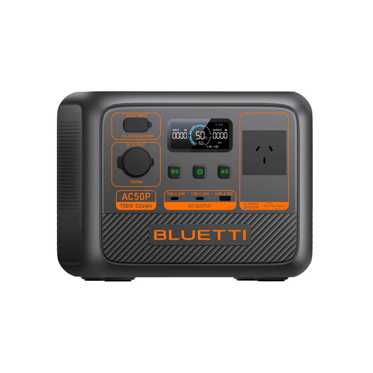 BLUETTI AC50P Portable Power Station | 700W 504Wh