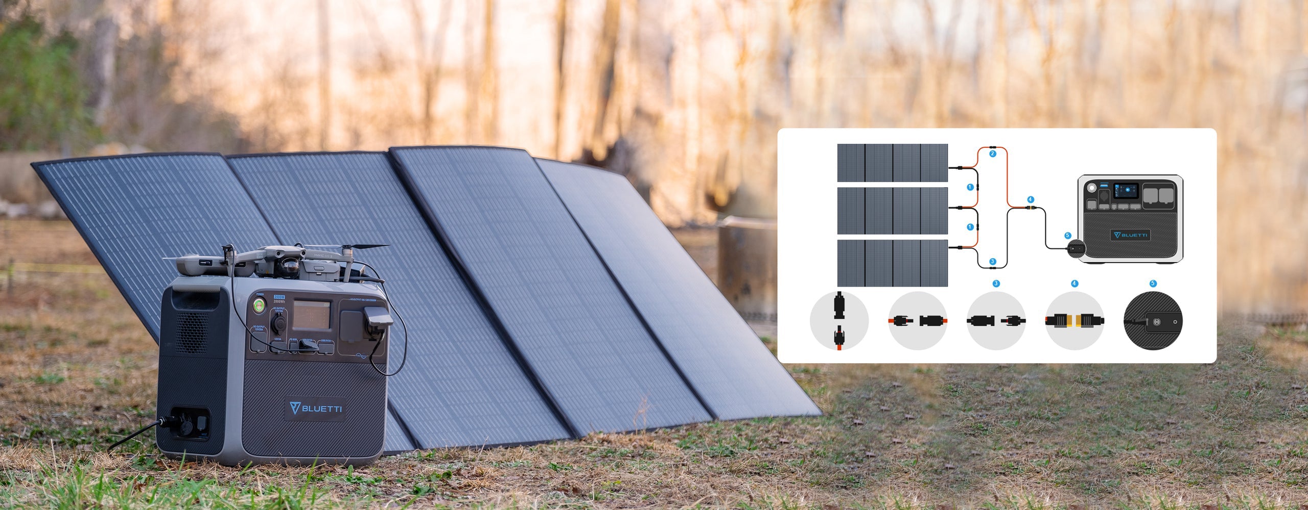 BLUETTI PV350 Solar Panel | 350W - BLUETTI AU