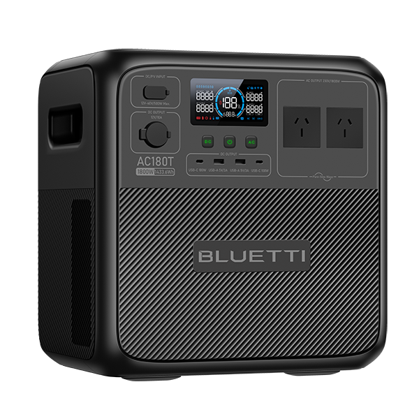 BLUETTI AC180T Portable Power Station | 1,800W 1,433.6Wh
