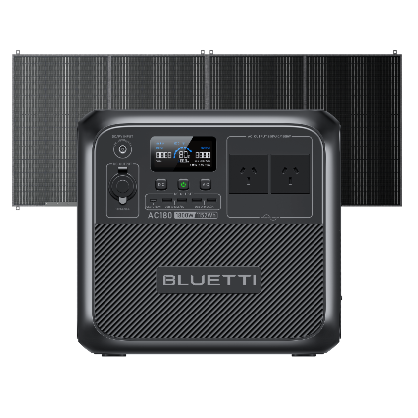 [Phased Out]BLUETTI AC180 Portable Power Station | 1,800W 1,152Wh