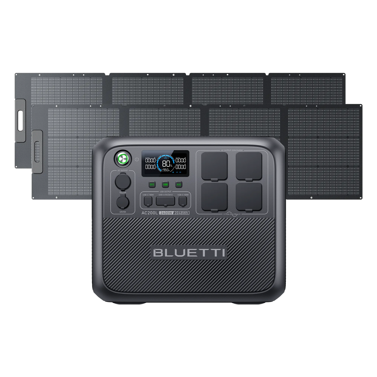 [Phased Out] BLUETTI AC200L+2*200W Solar Generator Kit