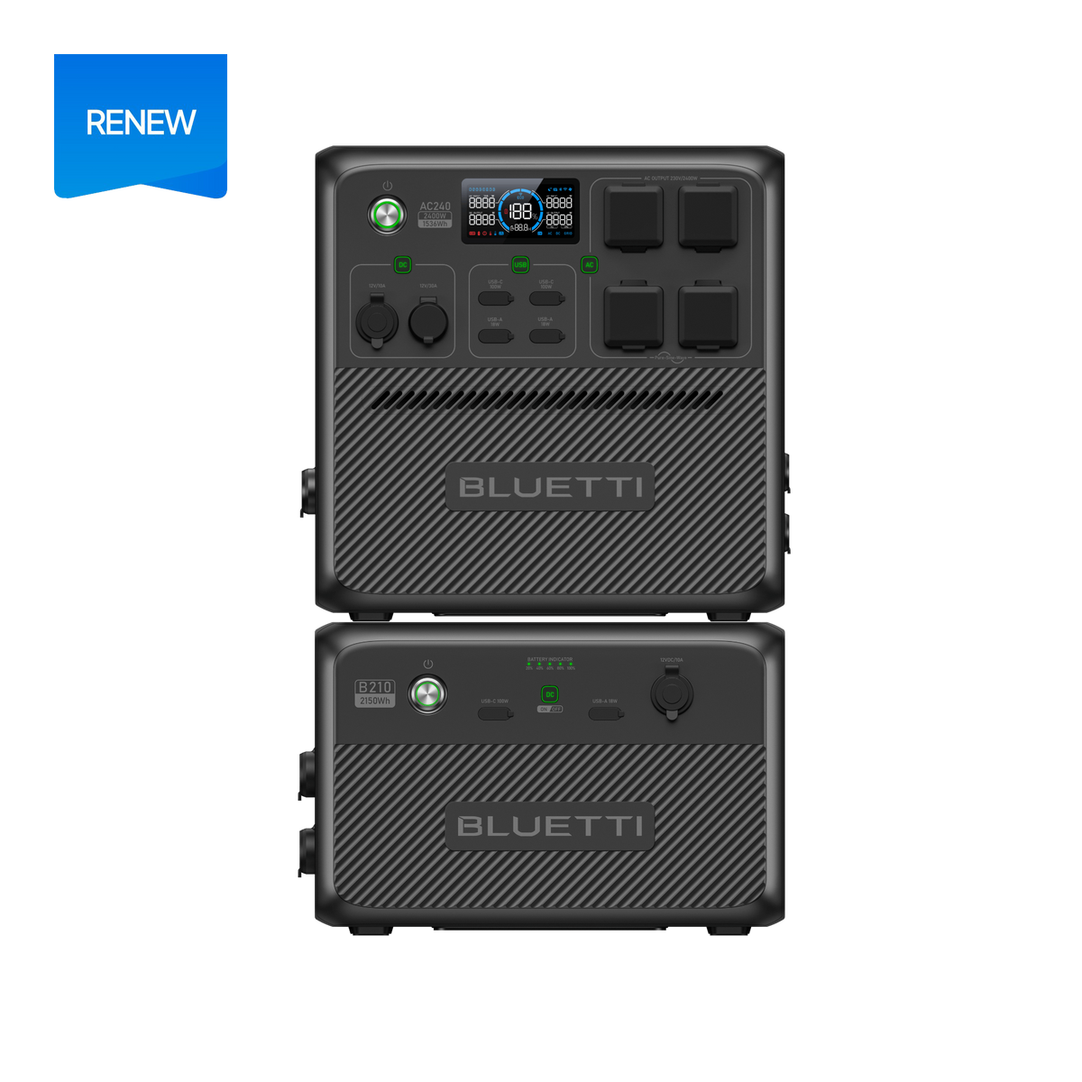 BLUETTI AC240 + B210 | Home Battery Backup (Renew)
