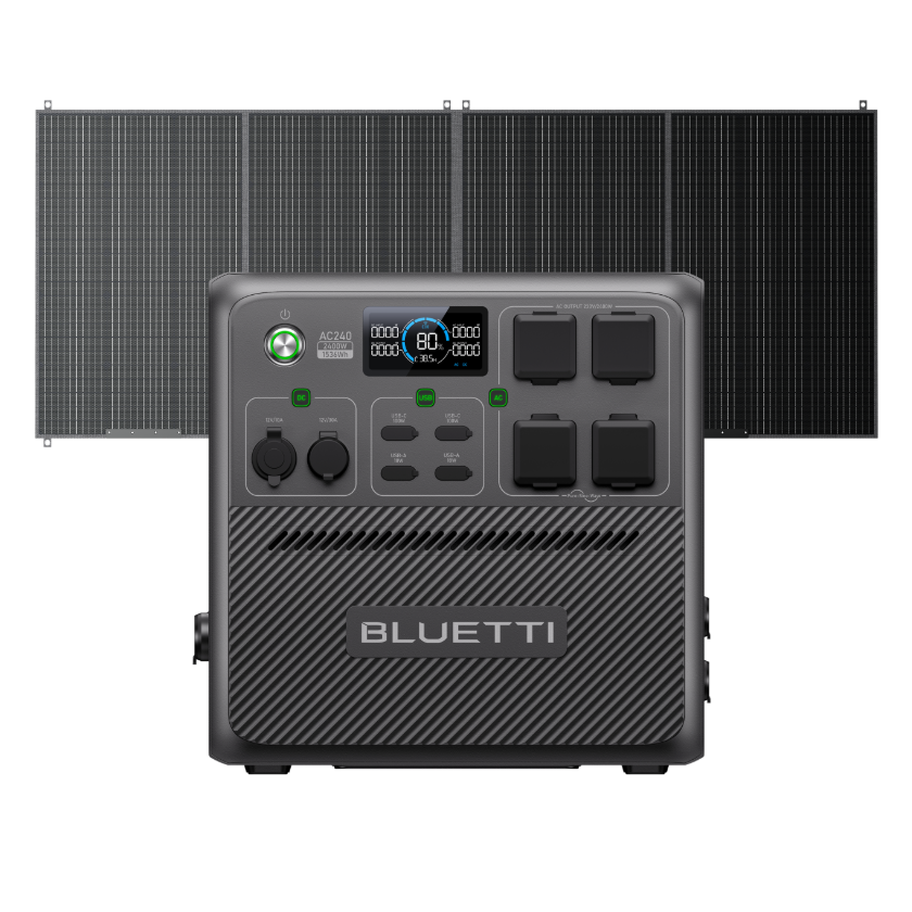 BLUETTI AC240 Portable Power Station | 2,400W 1,536Wh