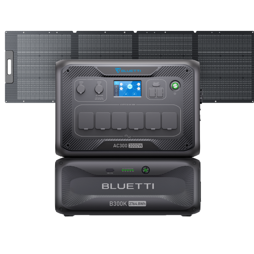 BLUETTI AC300+B300K+PV200 | Home Battery Backup