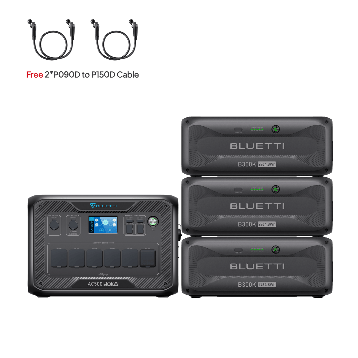 BLUETTI AC500+3*B300K | Home Battery Backup