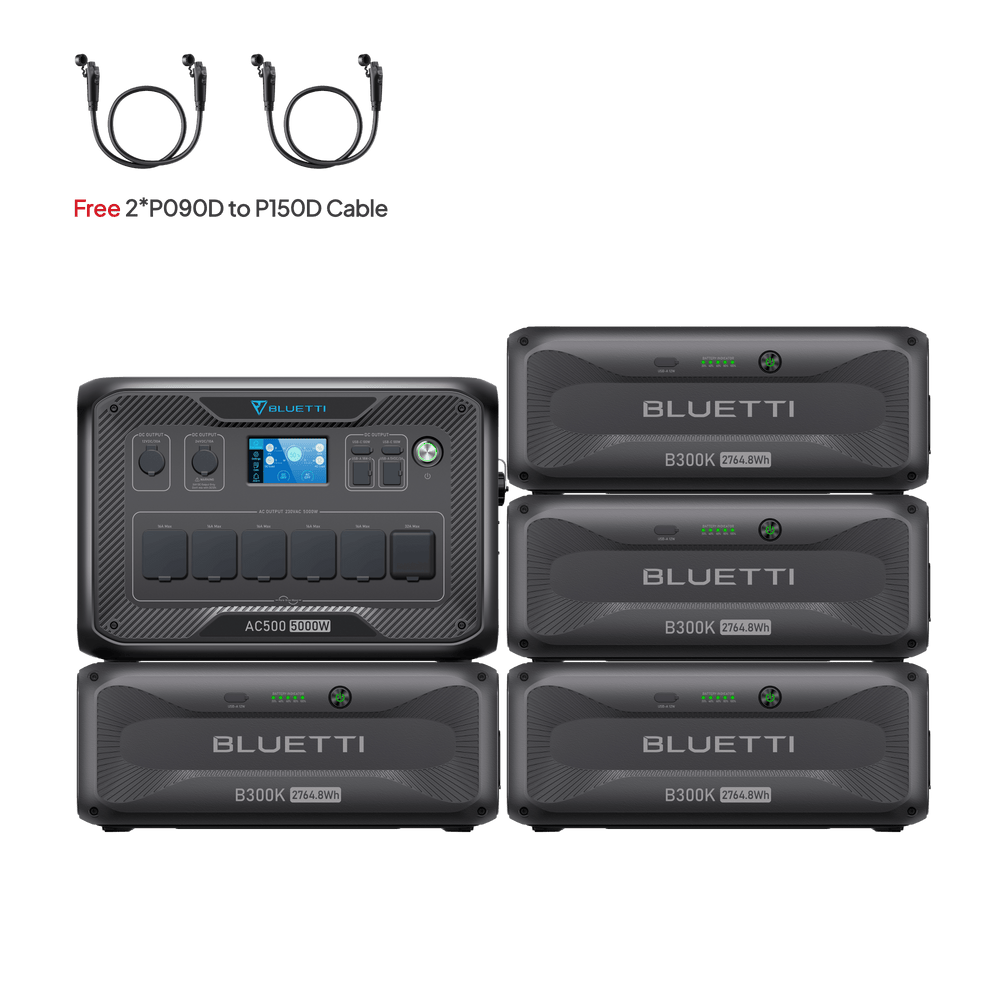 BLUETTI AC500+4*B300K | Home Battery Backup