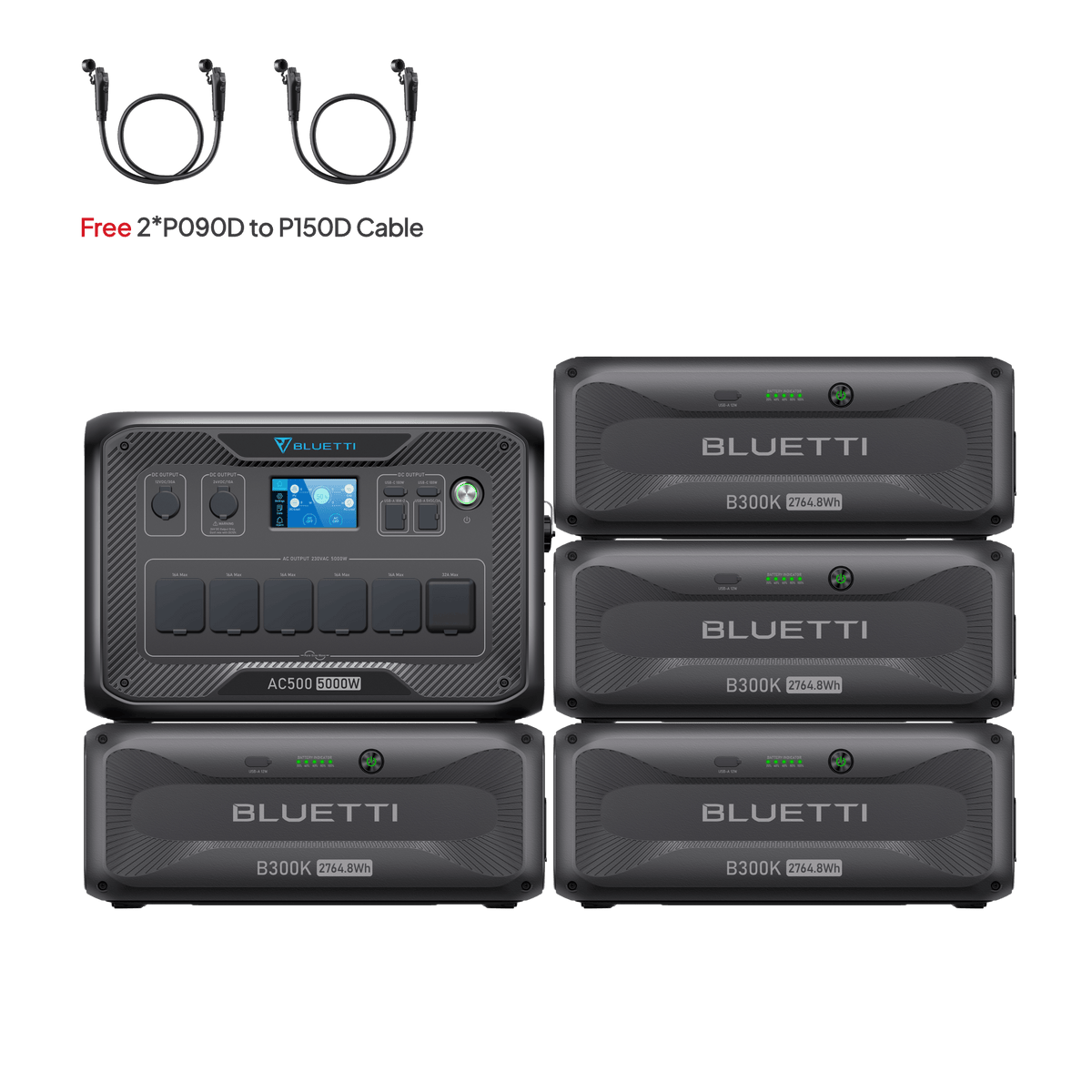 BLUETTI AC500+4*B300K | Home Battery Backup