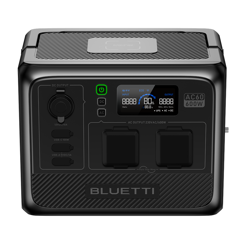 BLUETTI AC60 Portable Power Station | 600W 403Wh