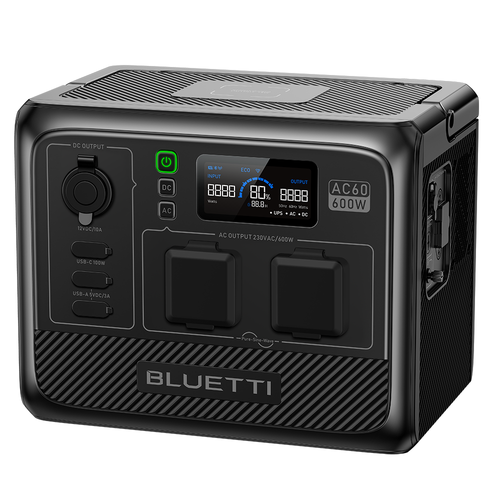 BLUETTI AC60 Portable Power Station | 600W 403Wh