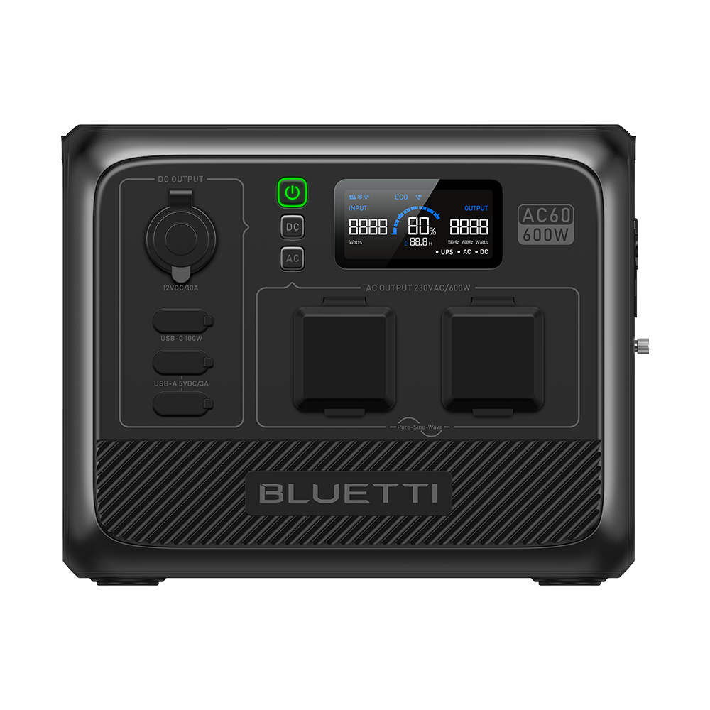 BLUETTI AC60 Portable Power Station | 600W 403Wh