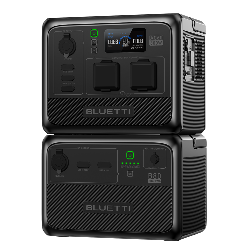[Phased Out] BLUETTI AC60 + B80 | Home Battery Backup