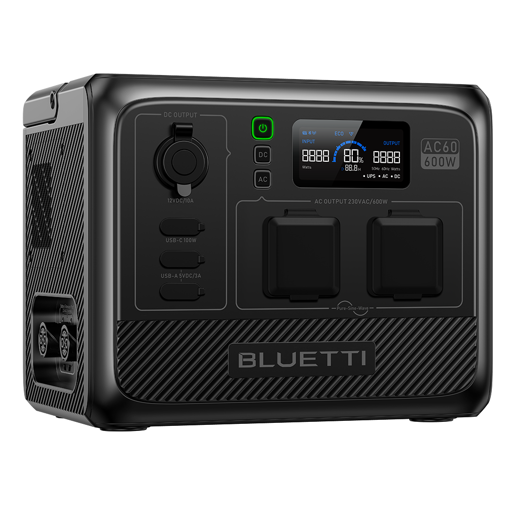 BLUETTI AC60 Portable Power Station | 600W 403Wh