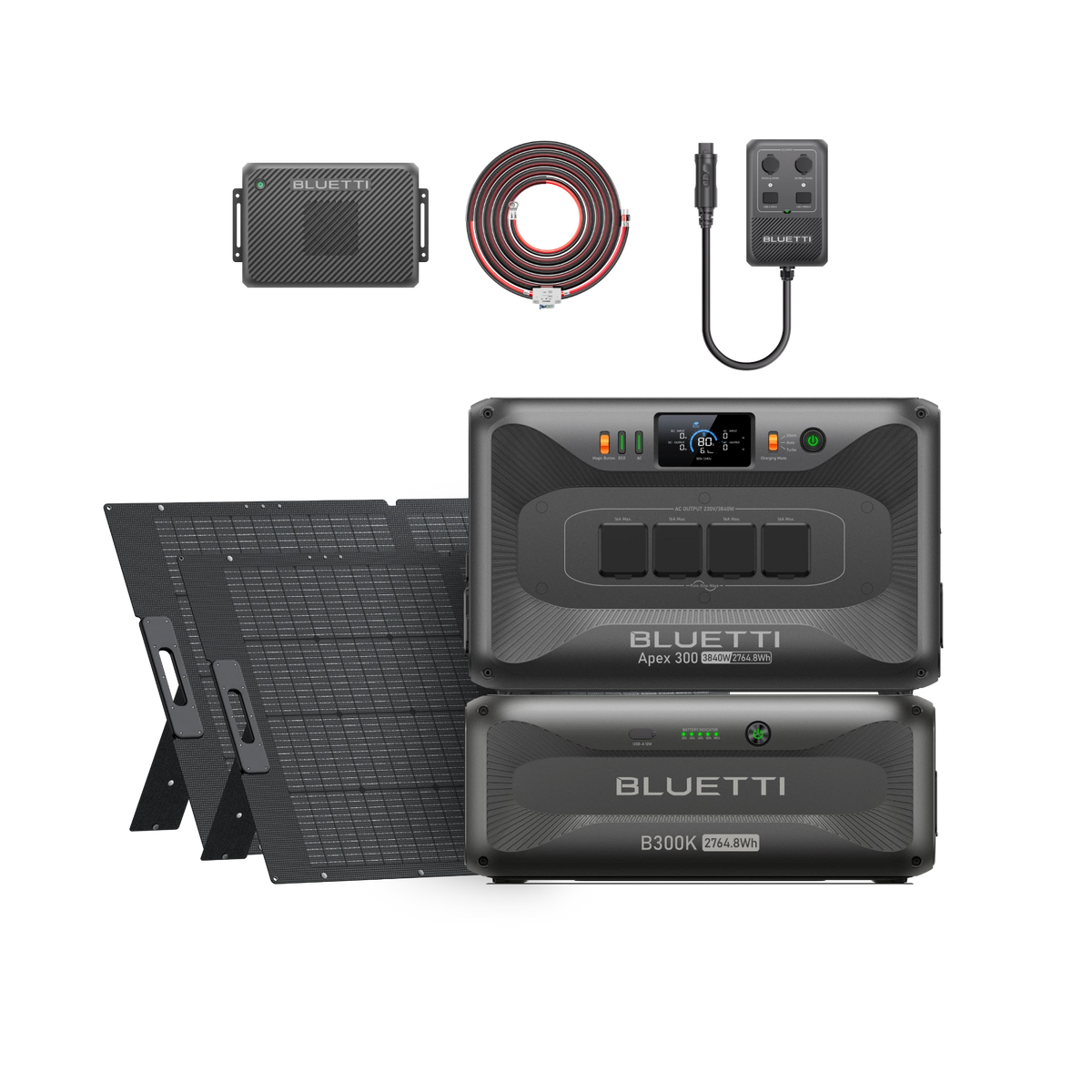 Apex 300 + B300K + Charger 2 + Hub D1 + 2*350W