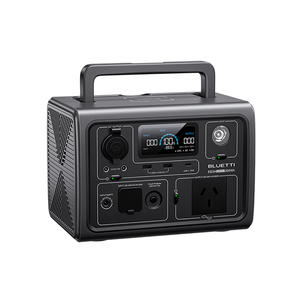 BLUETTI EB3A Portable Power Station | 600W 268Wh