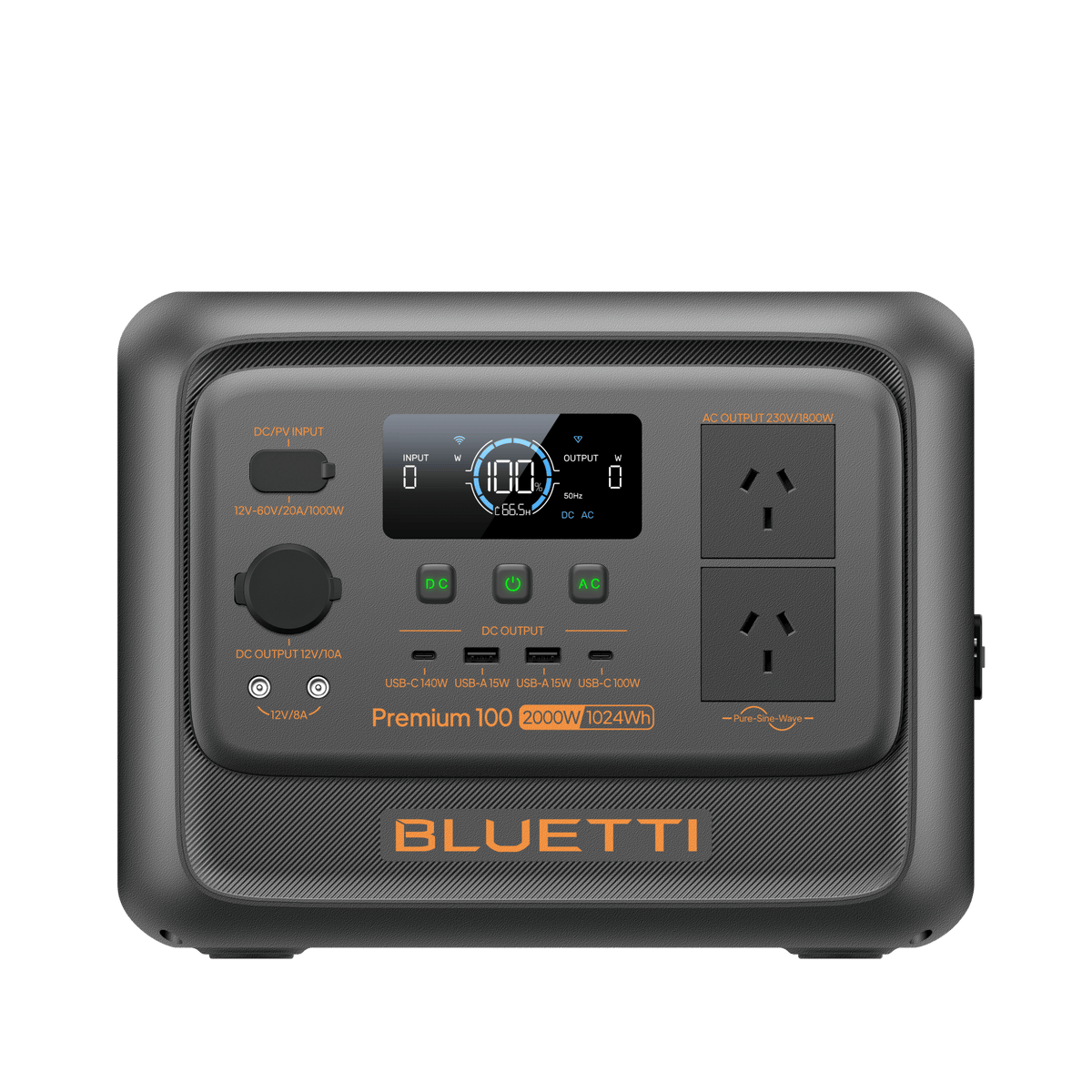 BLUETTI Premium 100 V2 Portable Power Station | 2,000W 1,024Wh