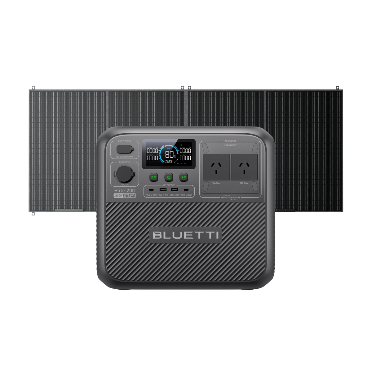 BLUETTI Elite 200 V2 Portable Power Station-A