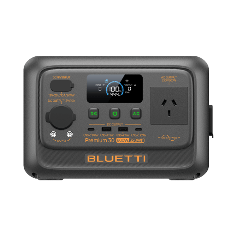 BLUETTI Premium 30 V2 | 320Wh 600W Portable Power Station