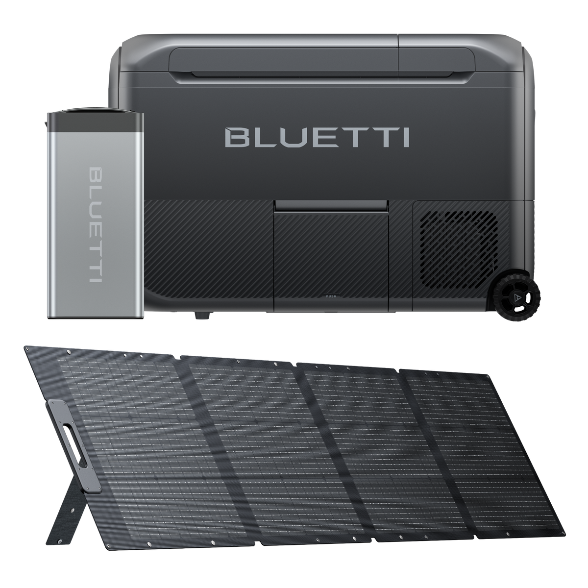 MultiCooler Portable Fridge+B70 Battery Pack+PV200 Solar Panel