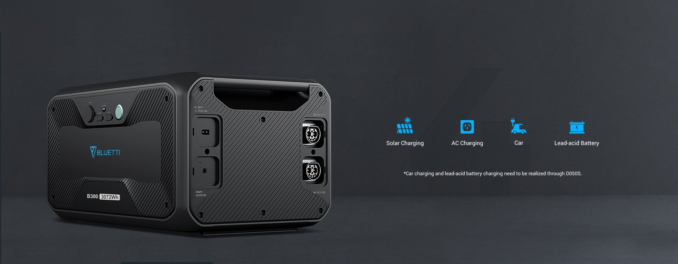 BLUETTI B300 3072Wh Expansion Solar Battery For AC300 Power