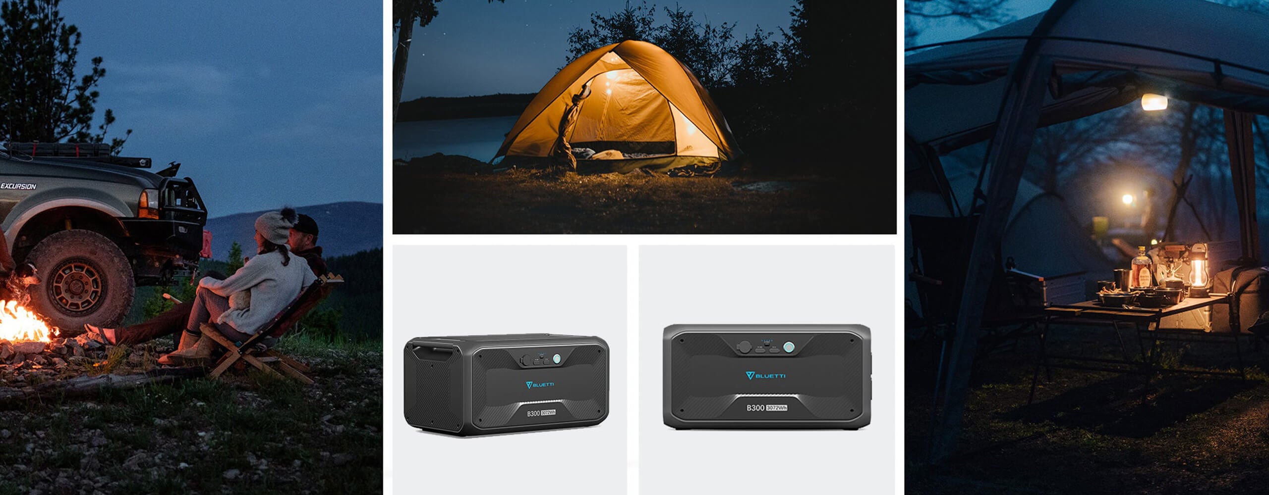 BLUETTI B300 3072Wh Expansion Solar Battery For AC300 Power