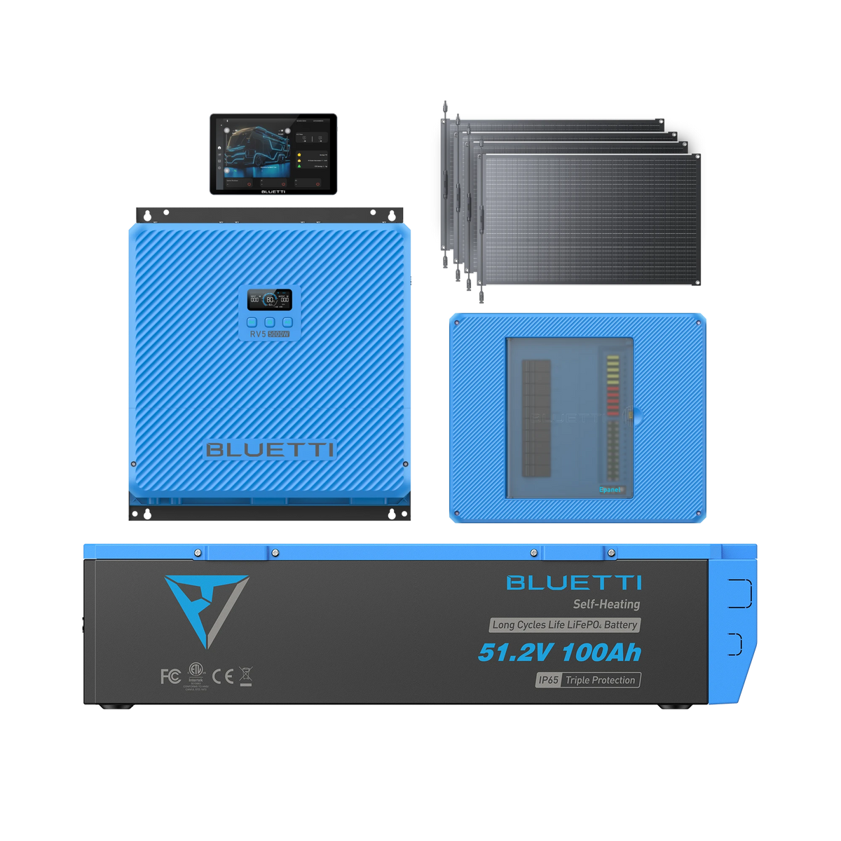 RV5+B4810+Epanel+Epad+2×200W