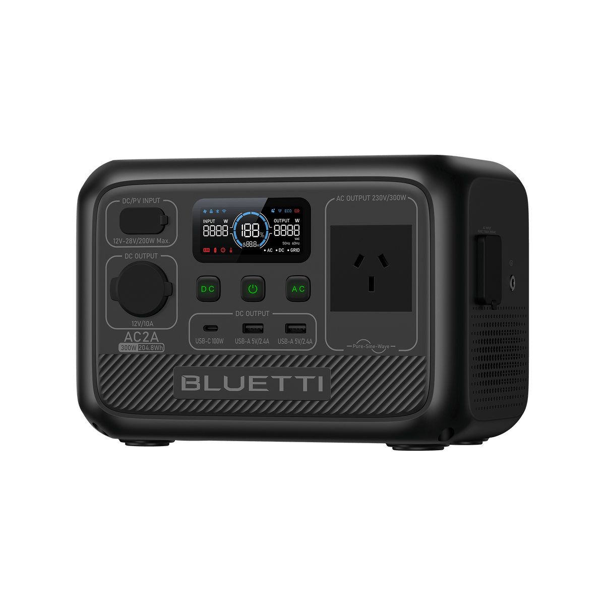 BLUETTI AC2A Portable Power Station | 300W 204Wh