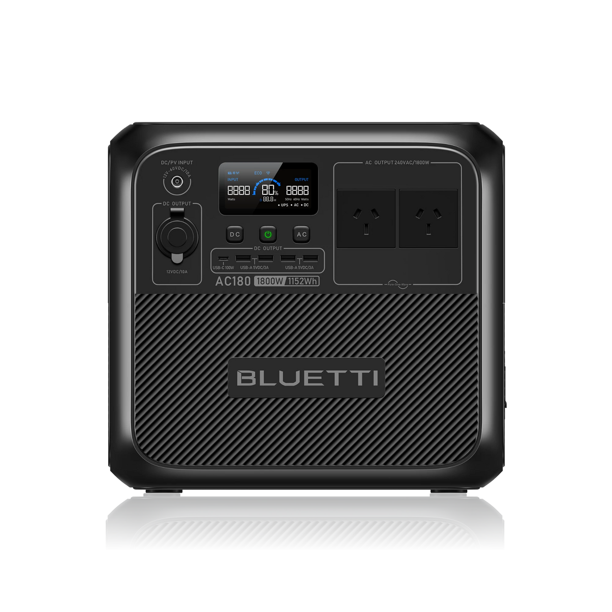 BLUETTI AC180 Portable Power Station | 1,800W 1,152Wh