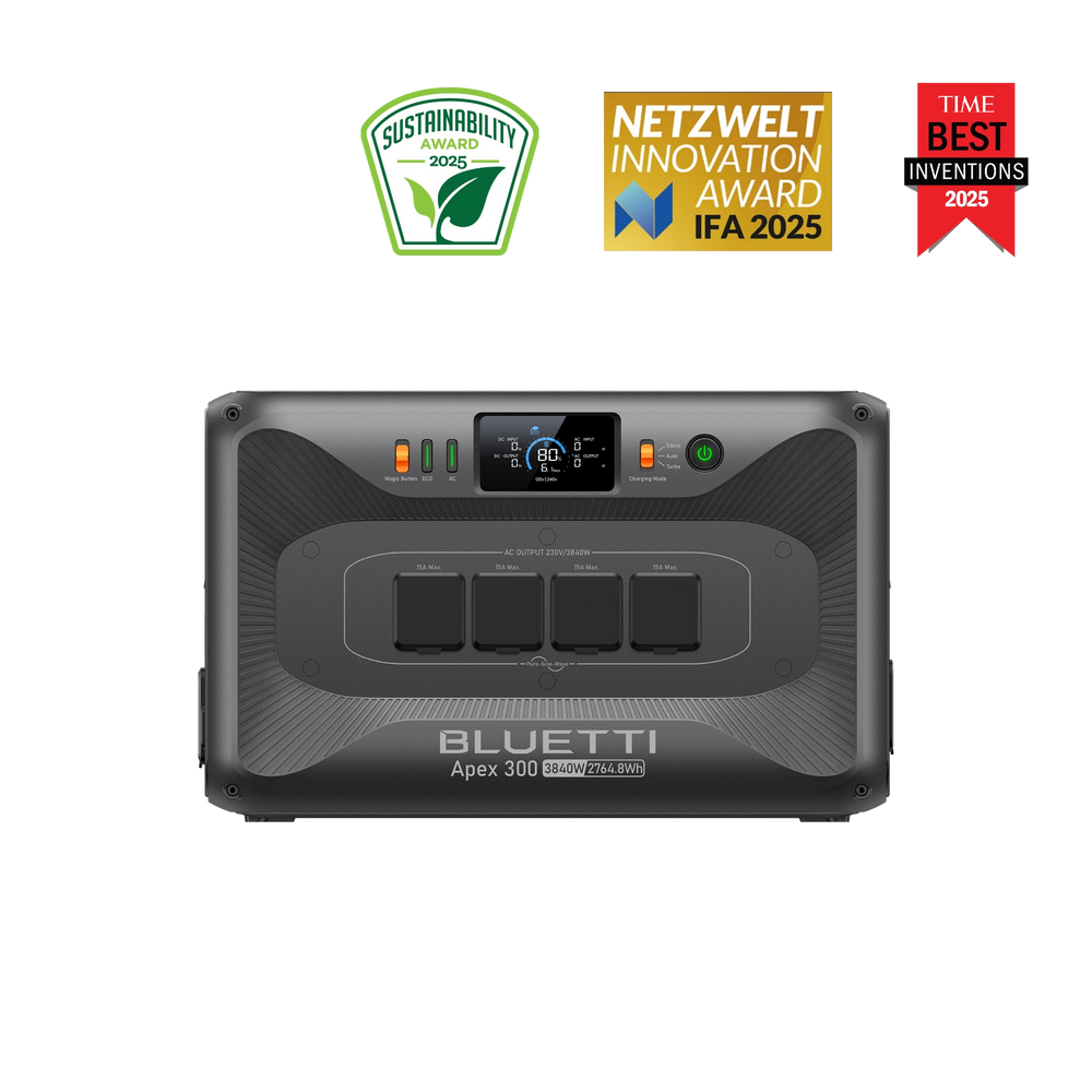 BLUETTI Apex 300 Versatile Power Station 3,840W 2,764.8Wh