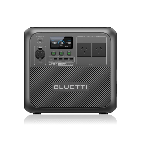 BLUETTI AC180 Portable Power Station – reliable backup power for home, road trips, and camping