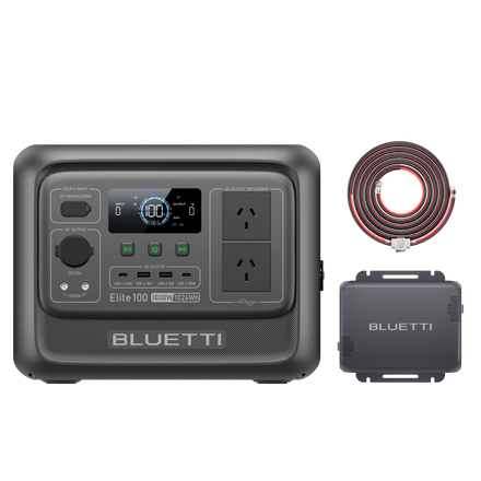 BLUETTI Elite 100 V2 portable power station with high-speed Charger 1