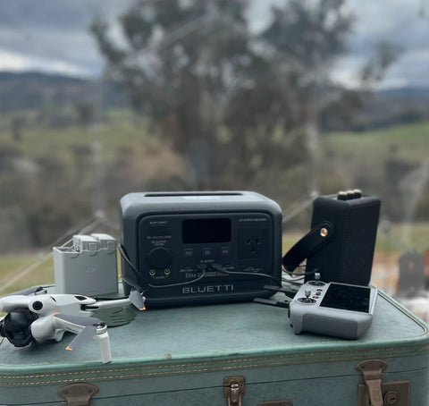 BLUETTI Elite 30 V2 Portable Power Station – lightweight and portable power supply for camping, road trips, and small appliances