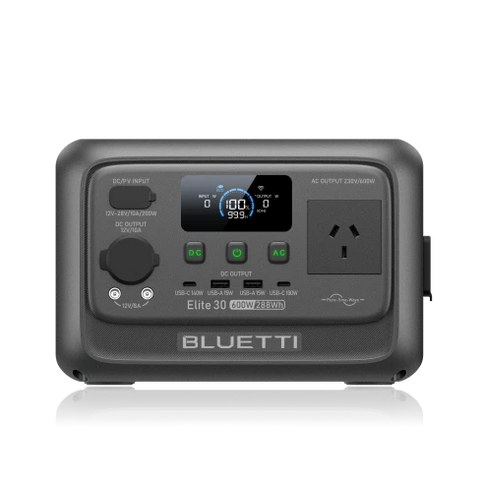 BLUETTI Elite 30 V2 Portable Power Station – compact energy solution for outdoor adventures and emergency use