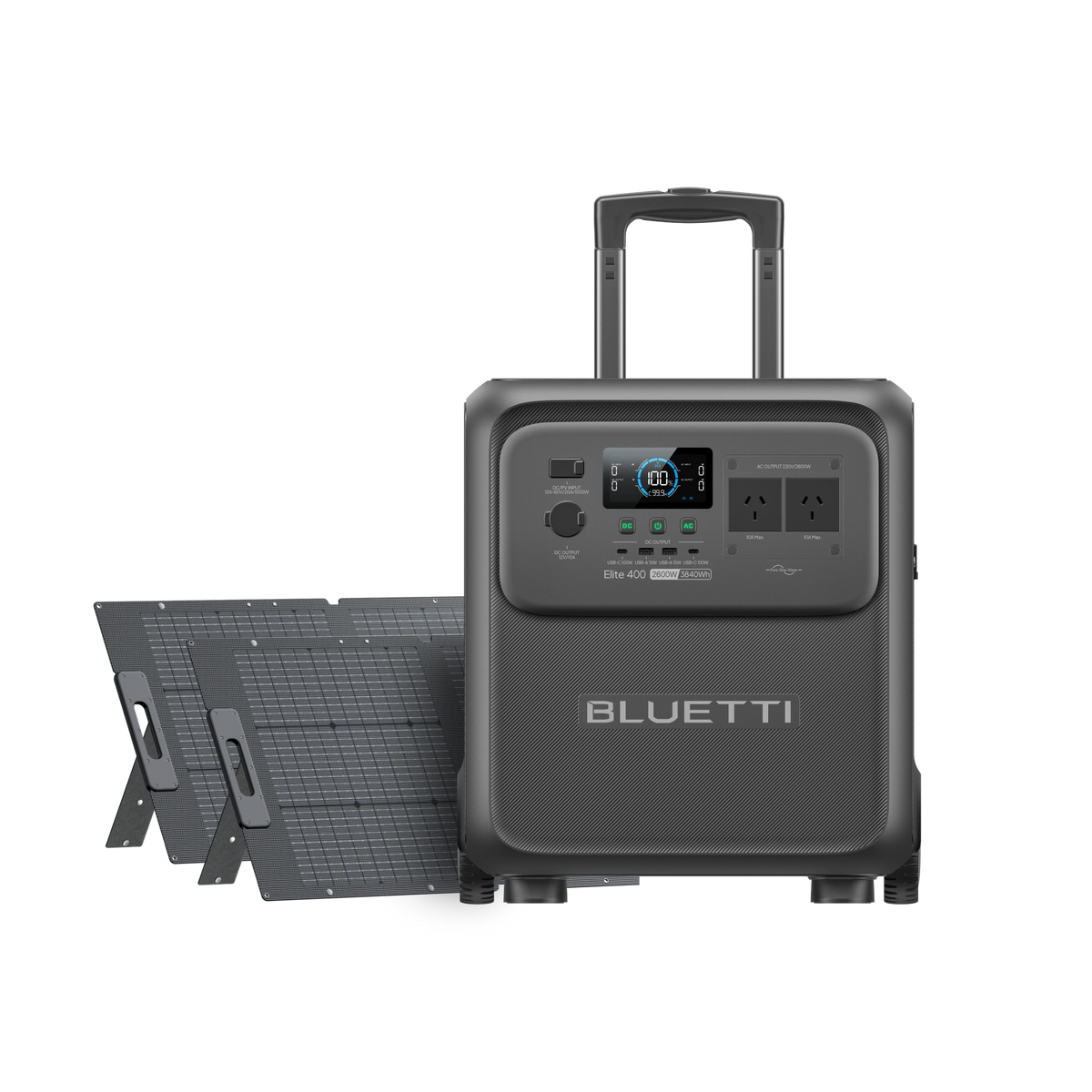 BLUETTI Elite 400 Portable Power Station | 3,840Wh 2,600W
