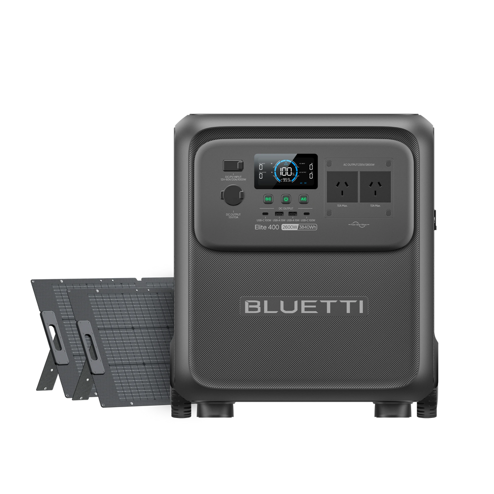 BLUETTI Elite 400 Portable Power Station | 3,840Wh 2,600W