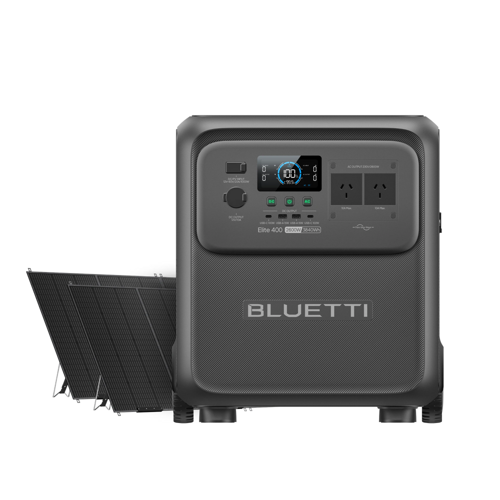 BLUETTI Elite 400 Portable Power Station | 3,840Wh 2,600W