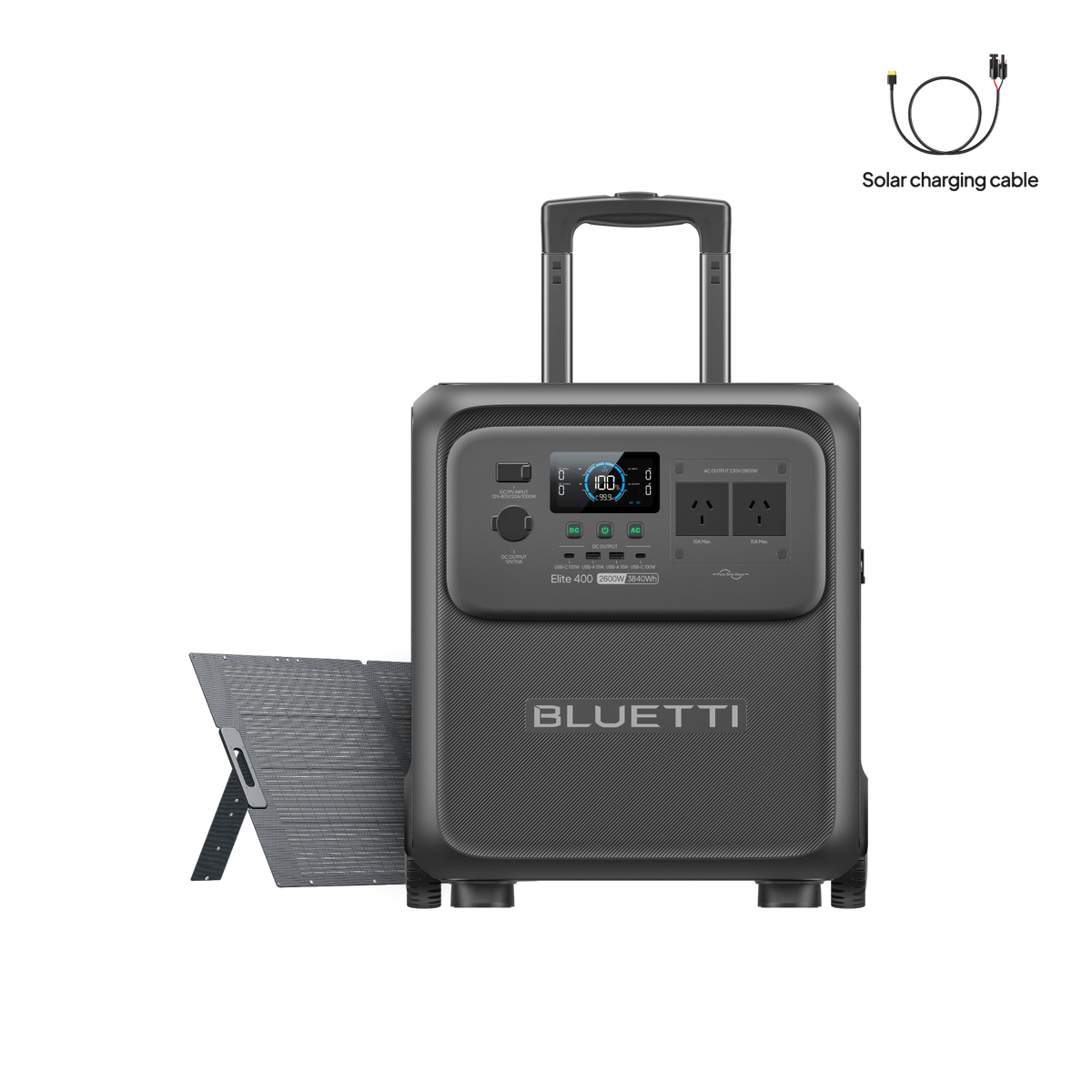 BLUETTI Elite 400 Portable Power Station | 3,840Wh 2,600W