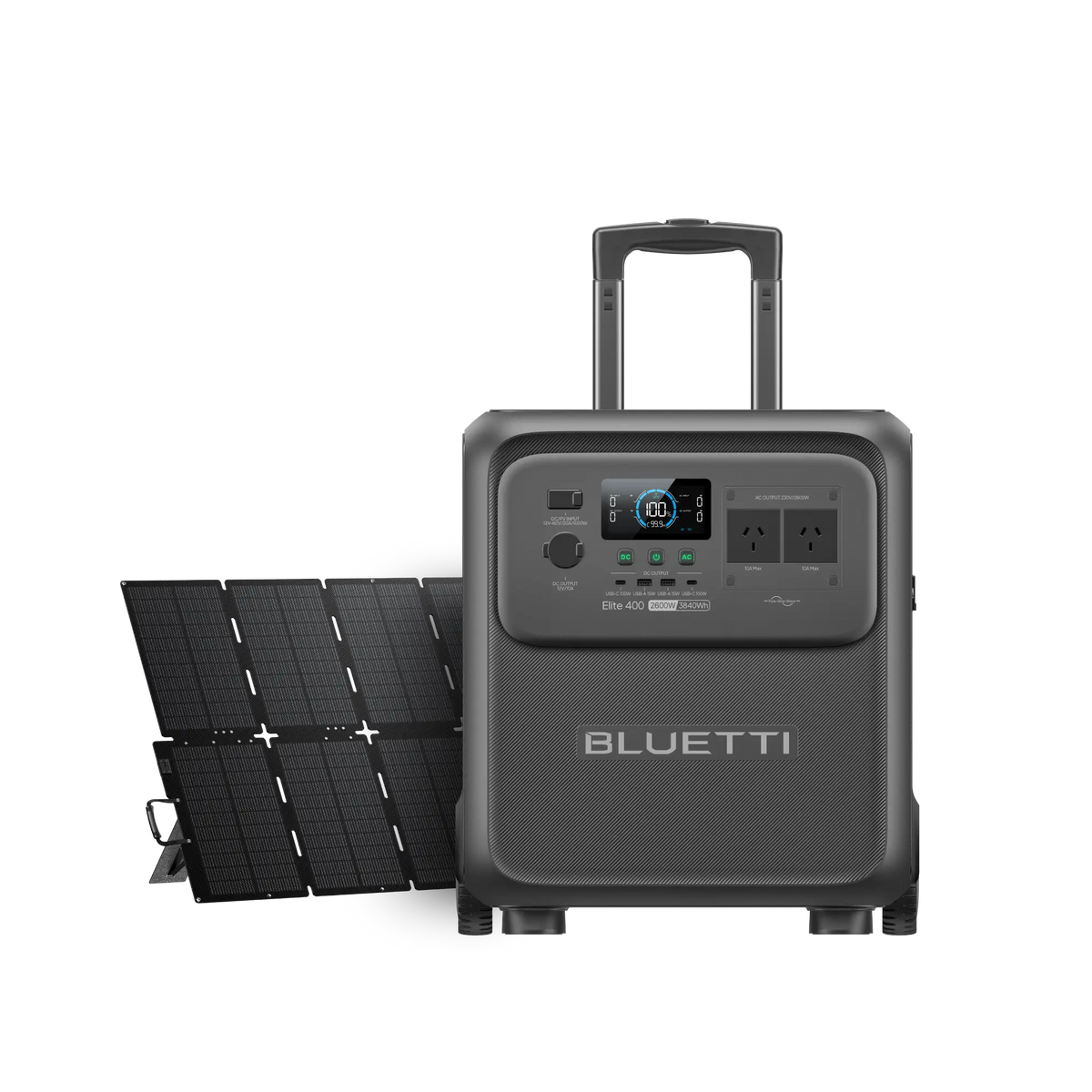 BLUETTI Elite 400 Portable Power Station | 3,840Wh 2,600W