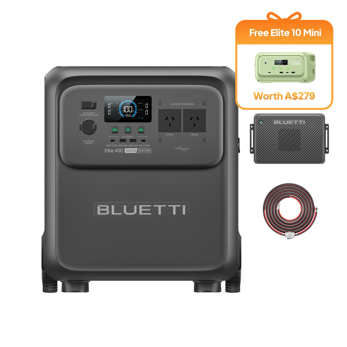 Elite 400+Charger 2