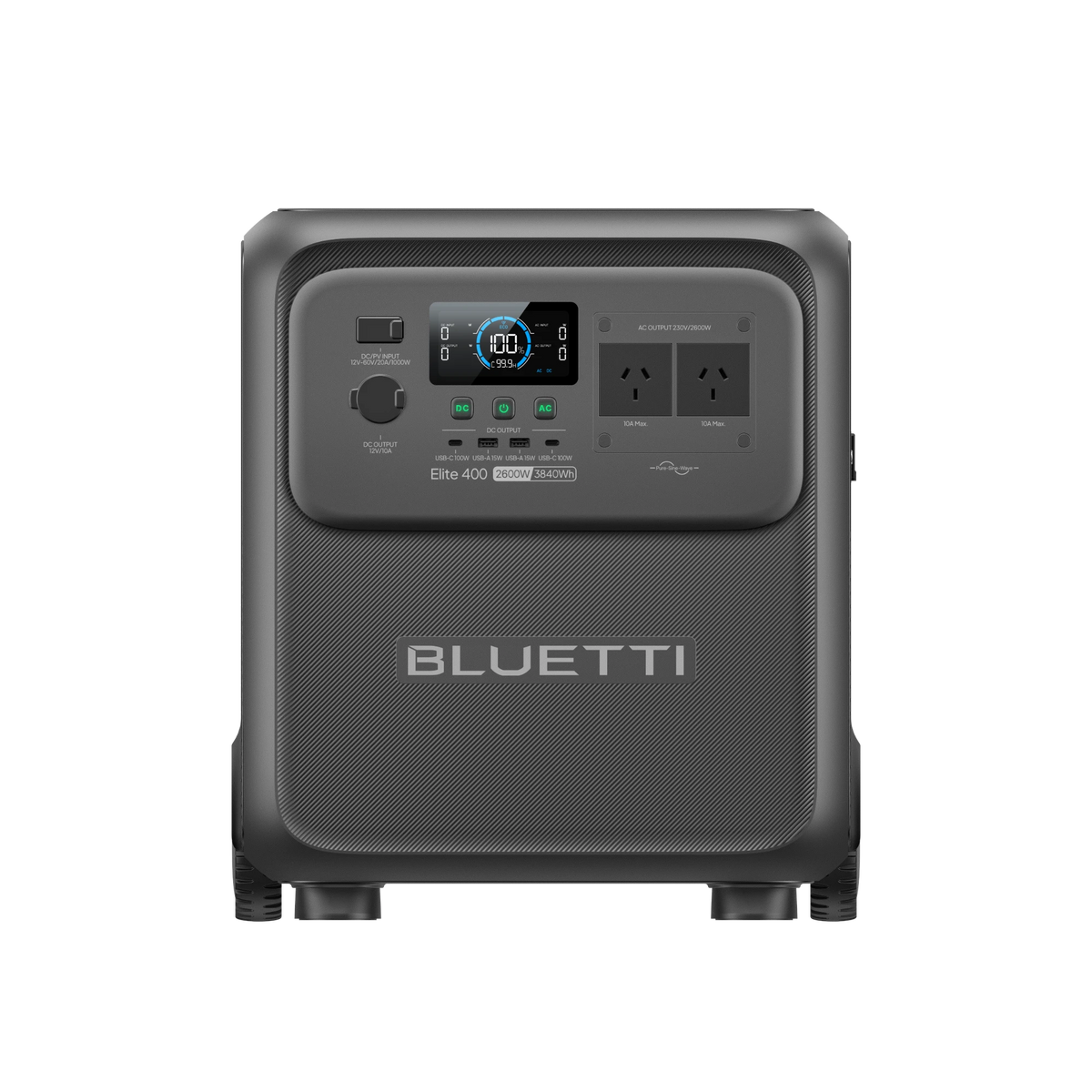 BLUETTI Elite 400 Portable Power Station | 3,840Wh 2,600W