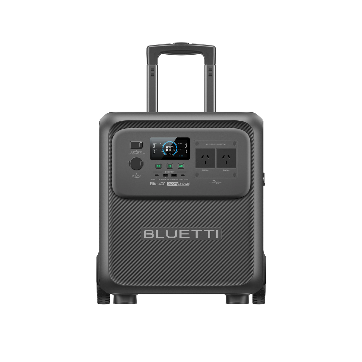 BLUETTI Elite 400 Portable Power Station | 3,840Wh 2,600W