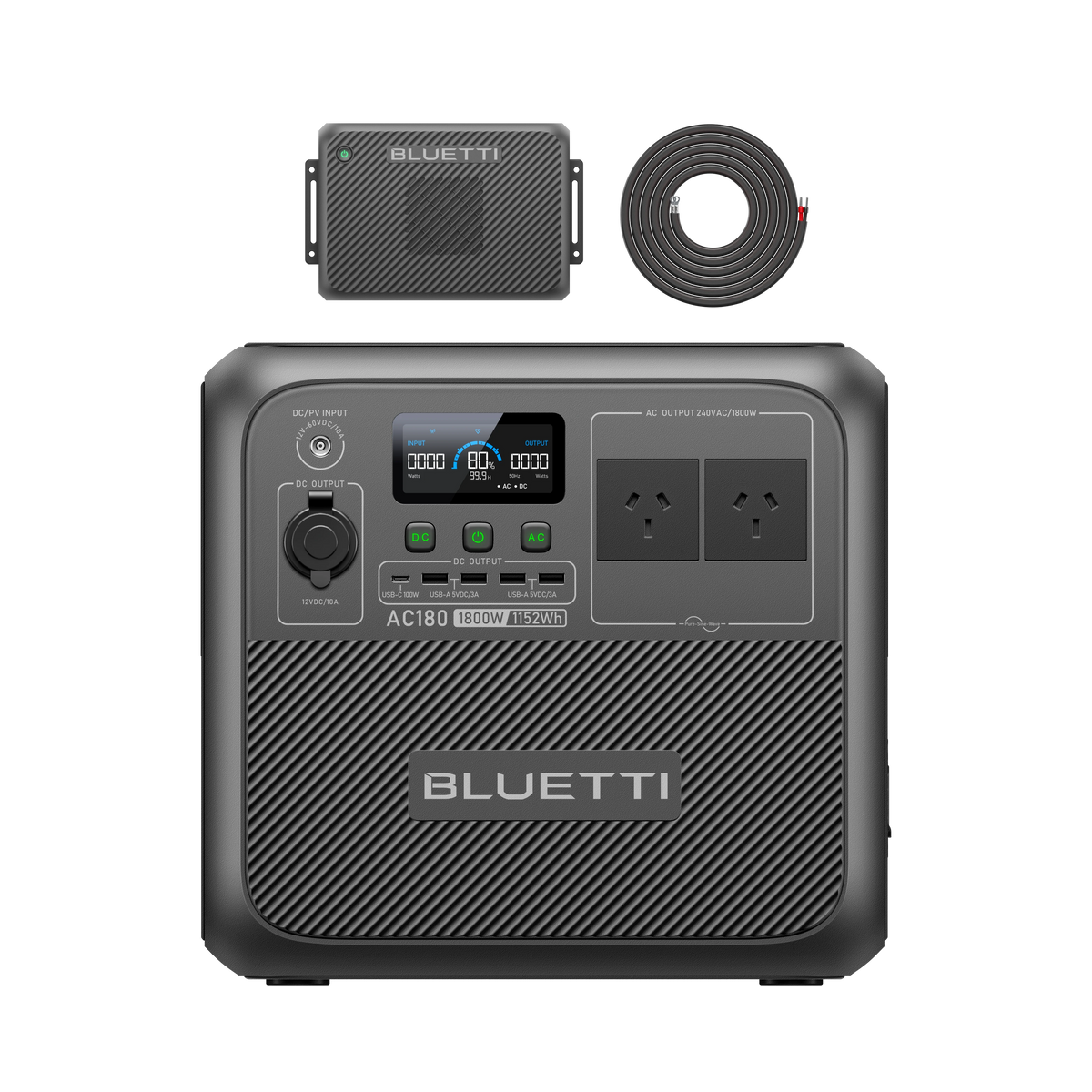 BLUETTI Charger 2 | 1200W Alternator & Solar Dual DC Charger