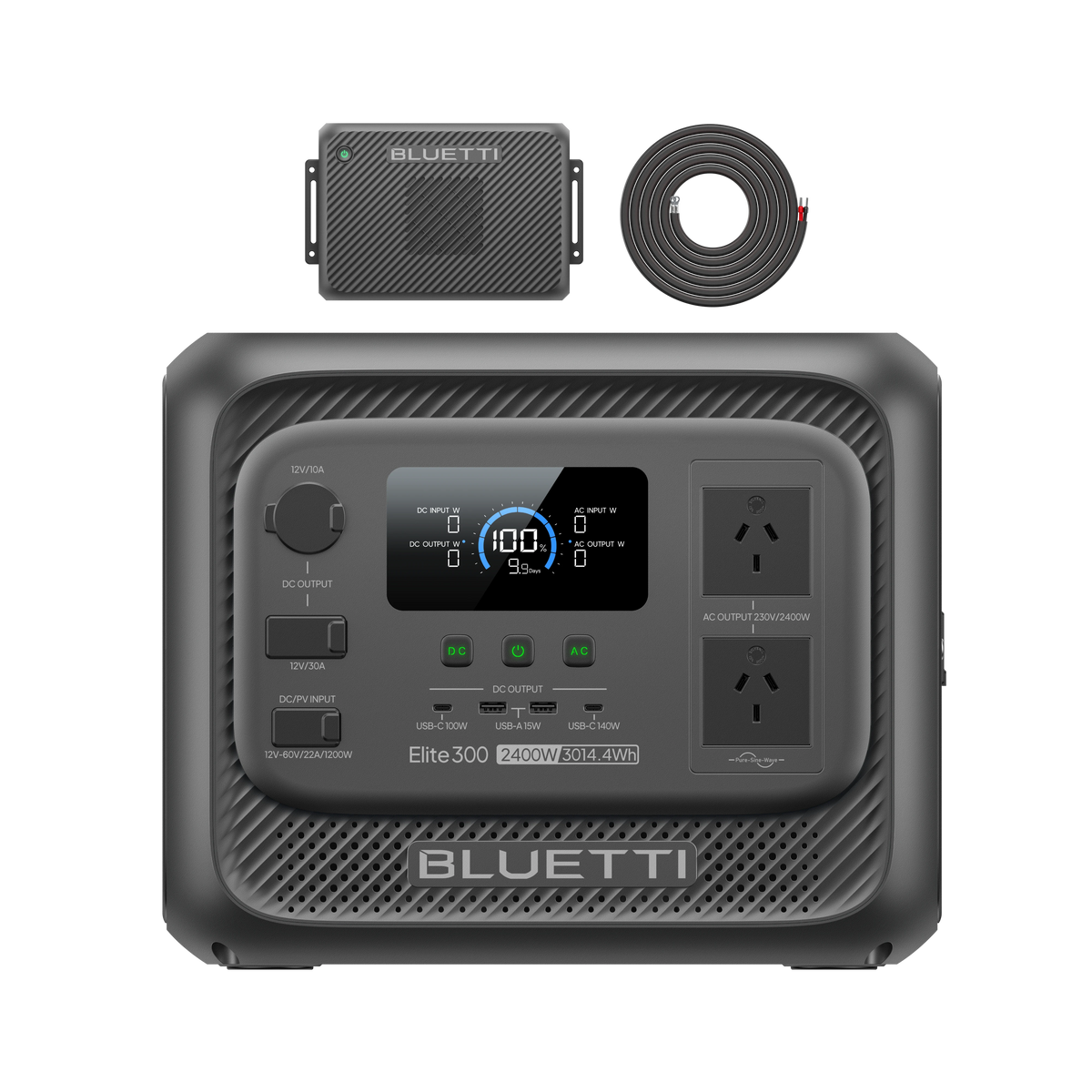 BLUETTI Charger 2 | 1200W Alternator & Solar Dual DC Charger