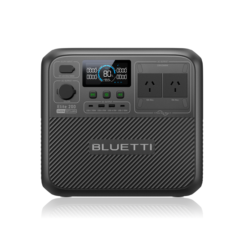BLUETTI Elite 200 V2 Portable Power Station | 2,600W, 2,073.6Wh