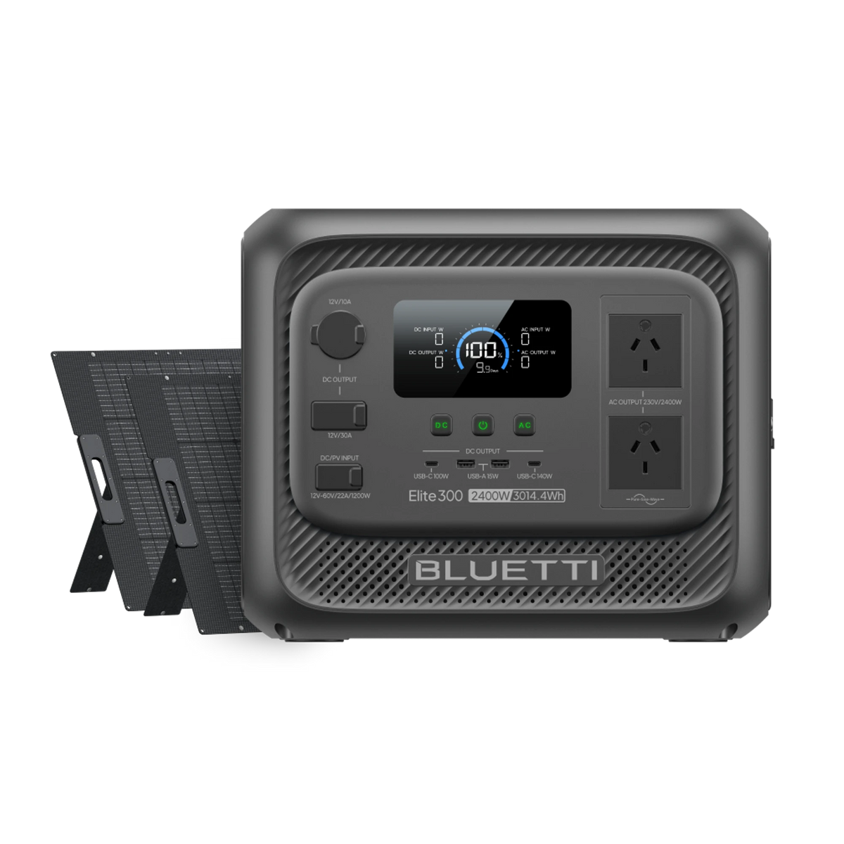 BLUETTI Elite 300 Portable Power Station 3,014Wh, 2,400W