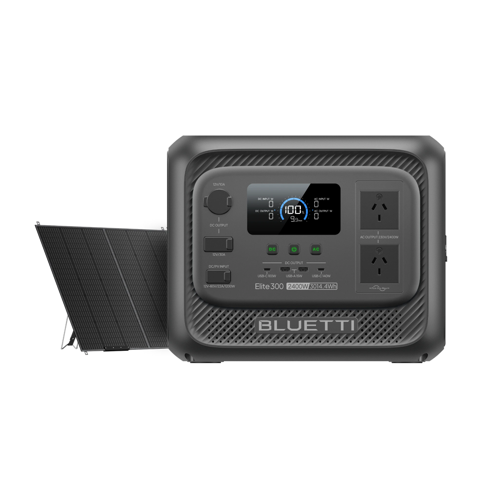 BLUETTI Elite 300 Portable Power Station 3,014Wh, 2,400W