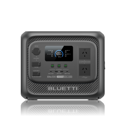BLUETTI Elite 300 Portable Power Station 3,014Wh, 2,400W