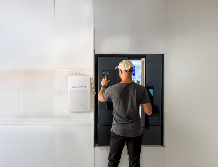 Prepare for storms and unexpected power cuts. 2–8kWh capacity, 1800W output, ultra-slim smart UPS with app and voice control. Reliable fridge backup power.
